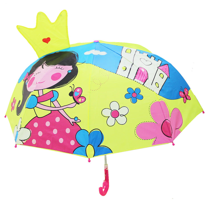 Damen Regenbogen Einhorn Regenschirm Karnz
