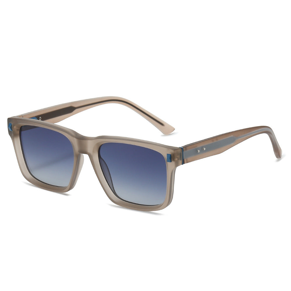Retro Quadratrahmen Sonnenbrille Karnz