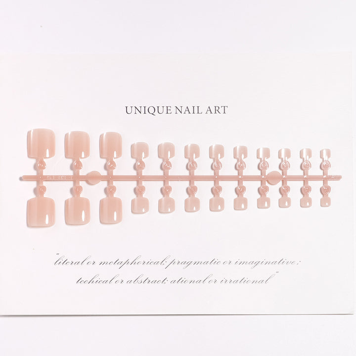 Einzigartige Press-On Nagelkunst Karnz