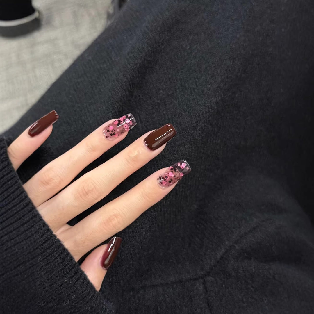 Künstlerische Gel-Nagelspitzen