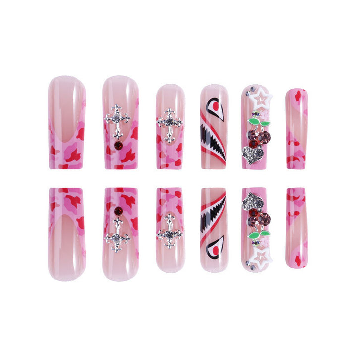 Dekoratives Acryl-Nagelset