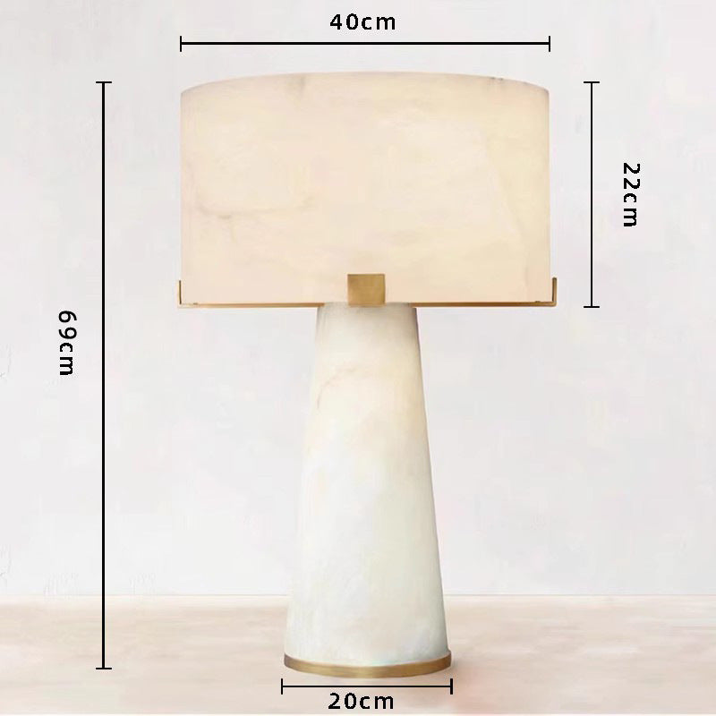 Elegante Marmor Stehlampe