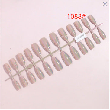 Iridescent Press-On Nail Tips Karnz
