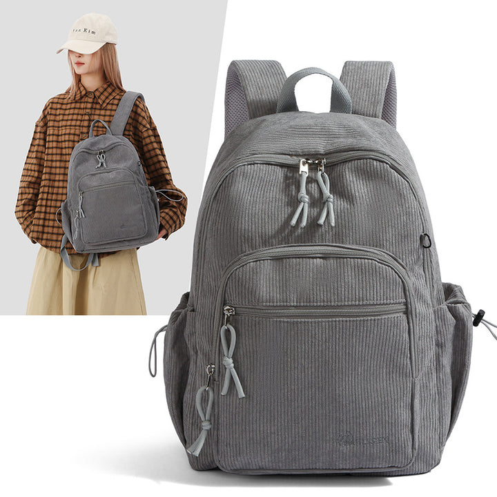 Texturiertes Cordura-Reise-Rucksack Karnz