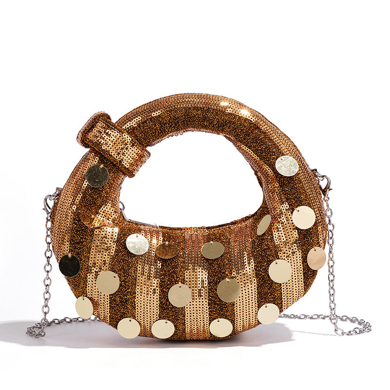 Chice Handtasche mit Strassverzierungen Karnz