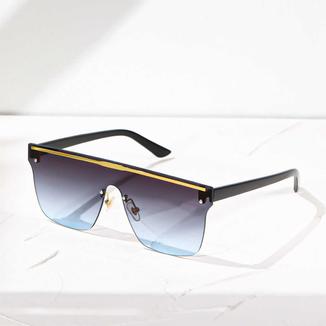 Damen trendy visuelle Sonnenbrille Karnz