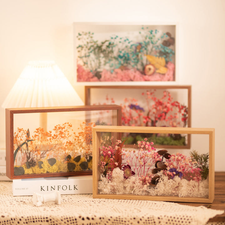 Florale Erhaltungsanzeige Box
