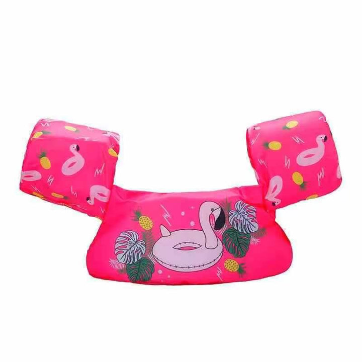 Damen Aufblasbare Schwimmhilfe mit farbigem Flamingo-Design Karnz