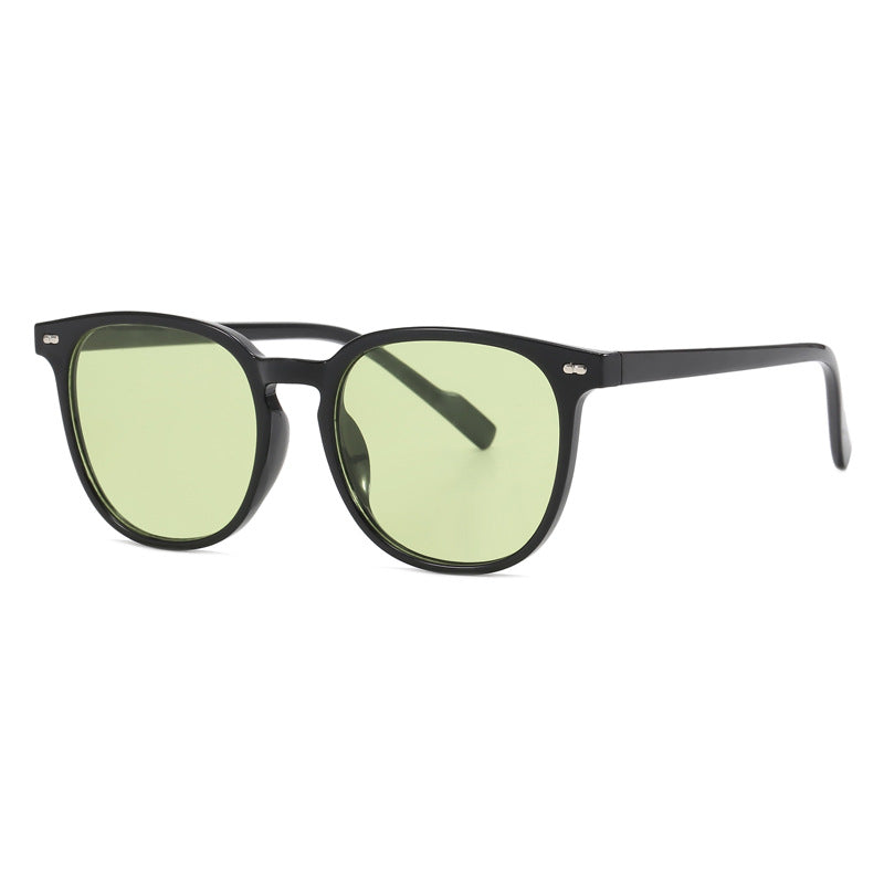 Damen modische Sonnenbrille mit robustem Kunststoffrahmen und hochwertigem UV-Schutz Karnz