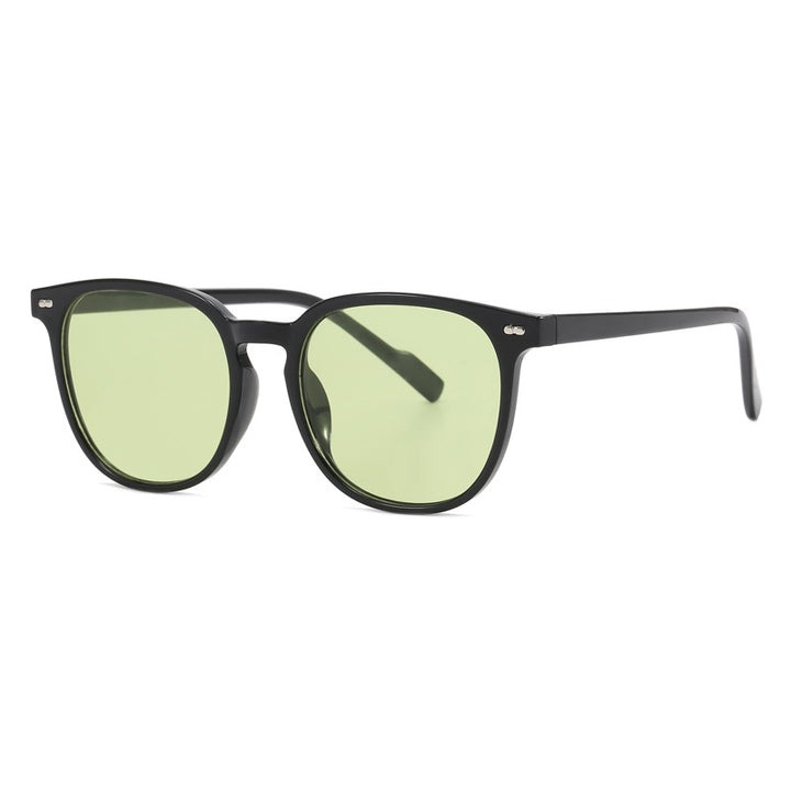 Damen modische Sonnenbrille mit robustem Kunststoffrahmen und hochwertigem UV-Schutz Karnz