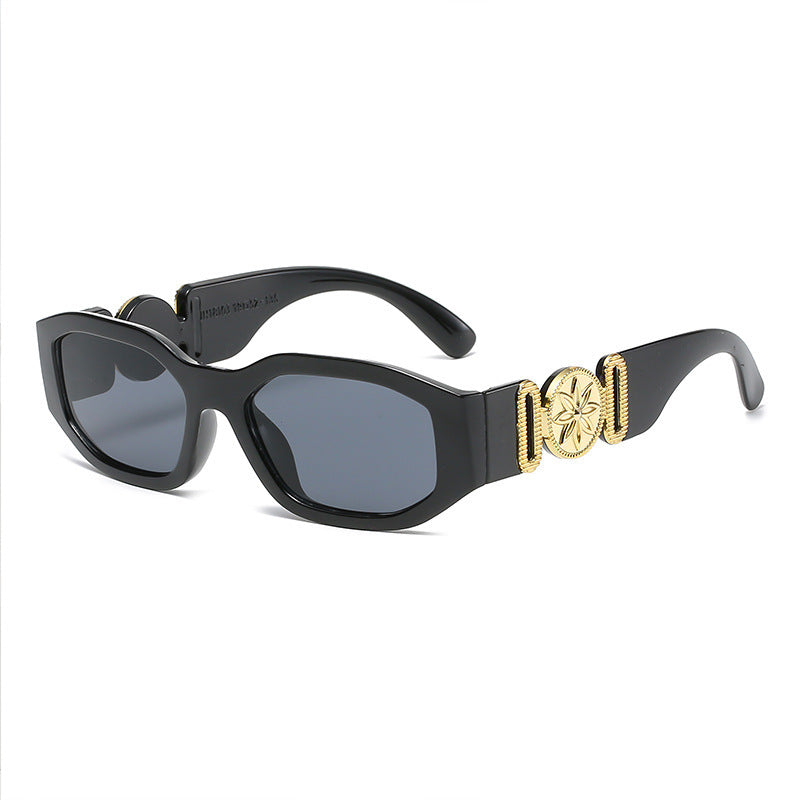 Damen Trendige und stilvolle Sonnenbrille mit luxuriösen Details Karnz