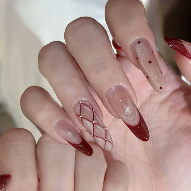 Elegante Stiletto Nagelkunst Verbesserungen Karnz