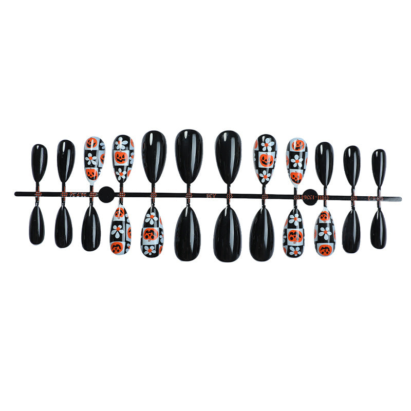 Halloween-Themen Press-On Nagel Set Karnz
