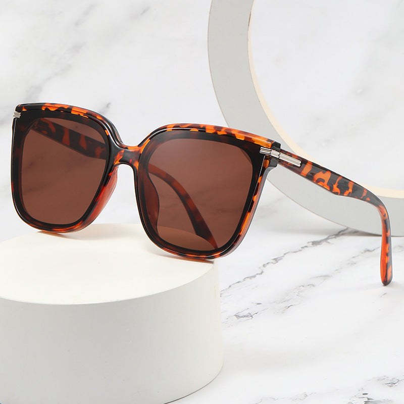 Damen Oversized-Sonnenbrille mit modischem Muster Karnz