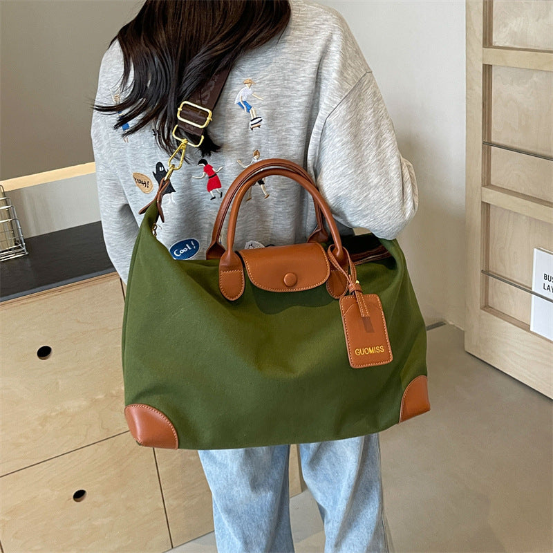Robuste Canvas Reise-Wochenendtasche Karnz