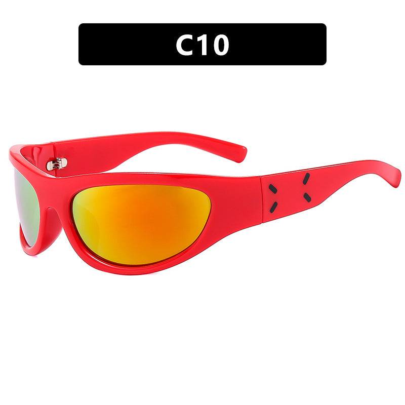 Damen Sportsonnenbrille mit ergonomischem Design und polarisierten Gläsern Karnz