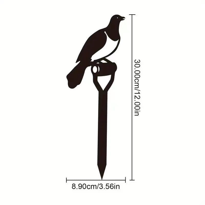 Dekorativer Garten Vogelstecker Karnz