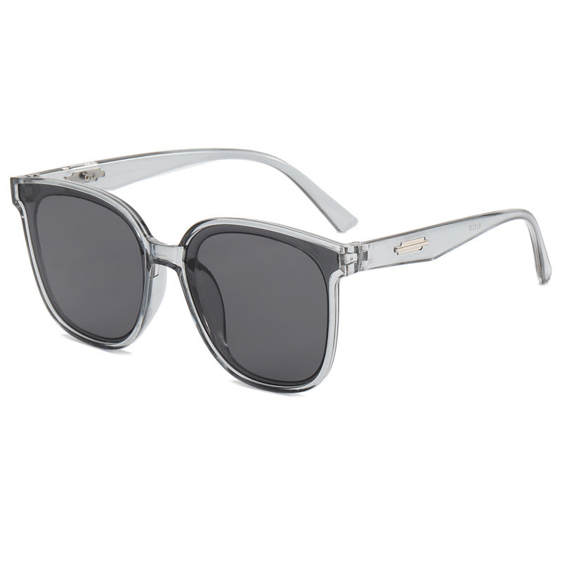 Damen stylische Sonnenbrille mit breitem Rahmen und UV-Schutz Karnz