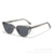 Damen Cat-Eye Sonnenbrille mit trendigem Leopardenmuster und robustem Rahmen Karnz
