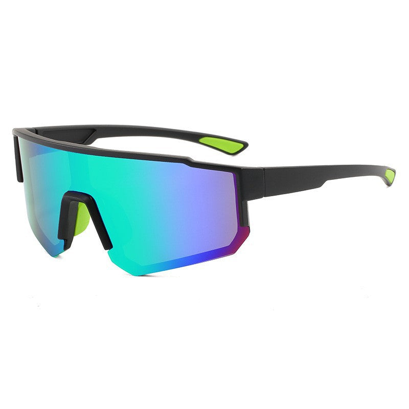 Damen Sportliche Schutzbrille mit innovativem, breiten Rahmen und polarisierenden Gläsern Karnz