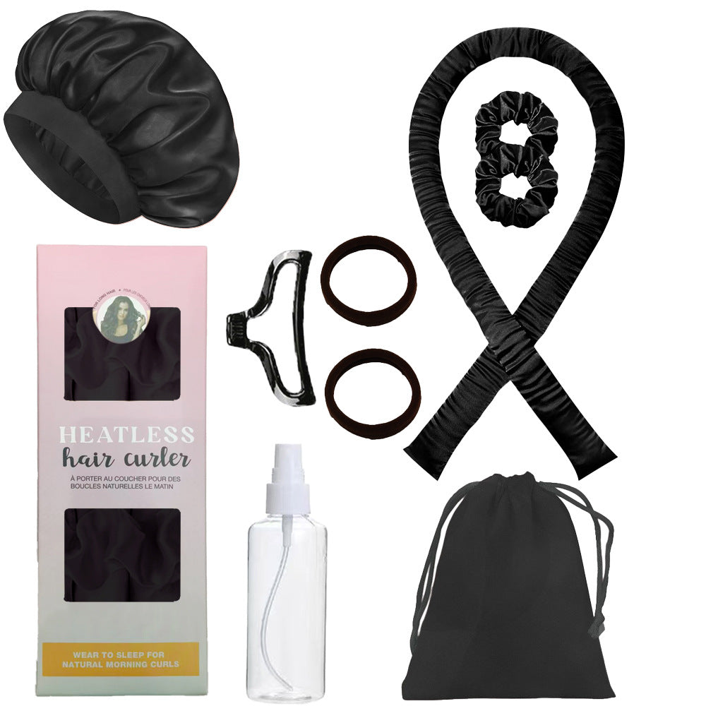 Hitzefreies Locken-Set mit Haarband und Zubehör