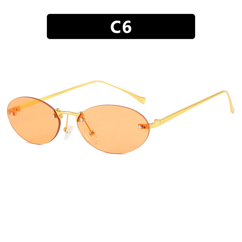 Damen modische Sonnenbrille im eleganten Retro-Design Karnz