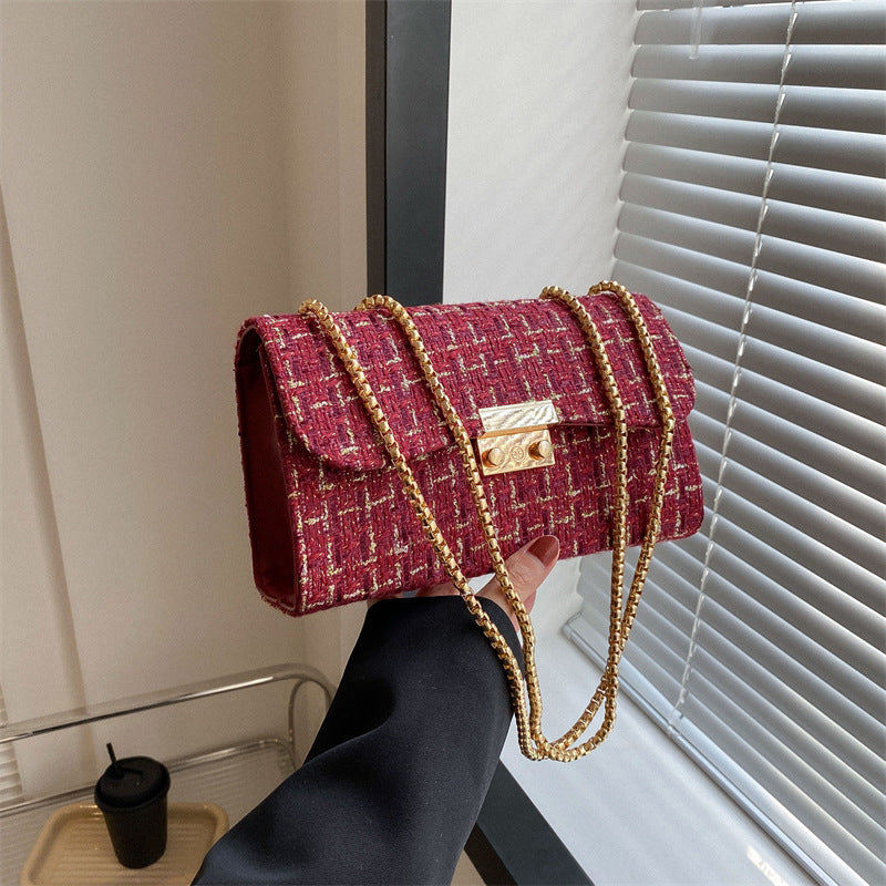 Elegante Texturierte Clutch Handtasche