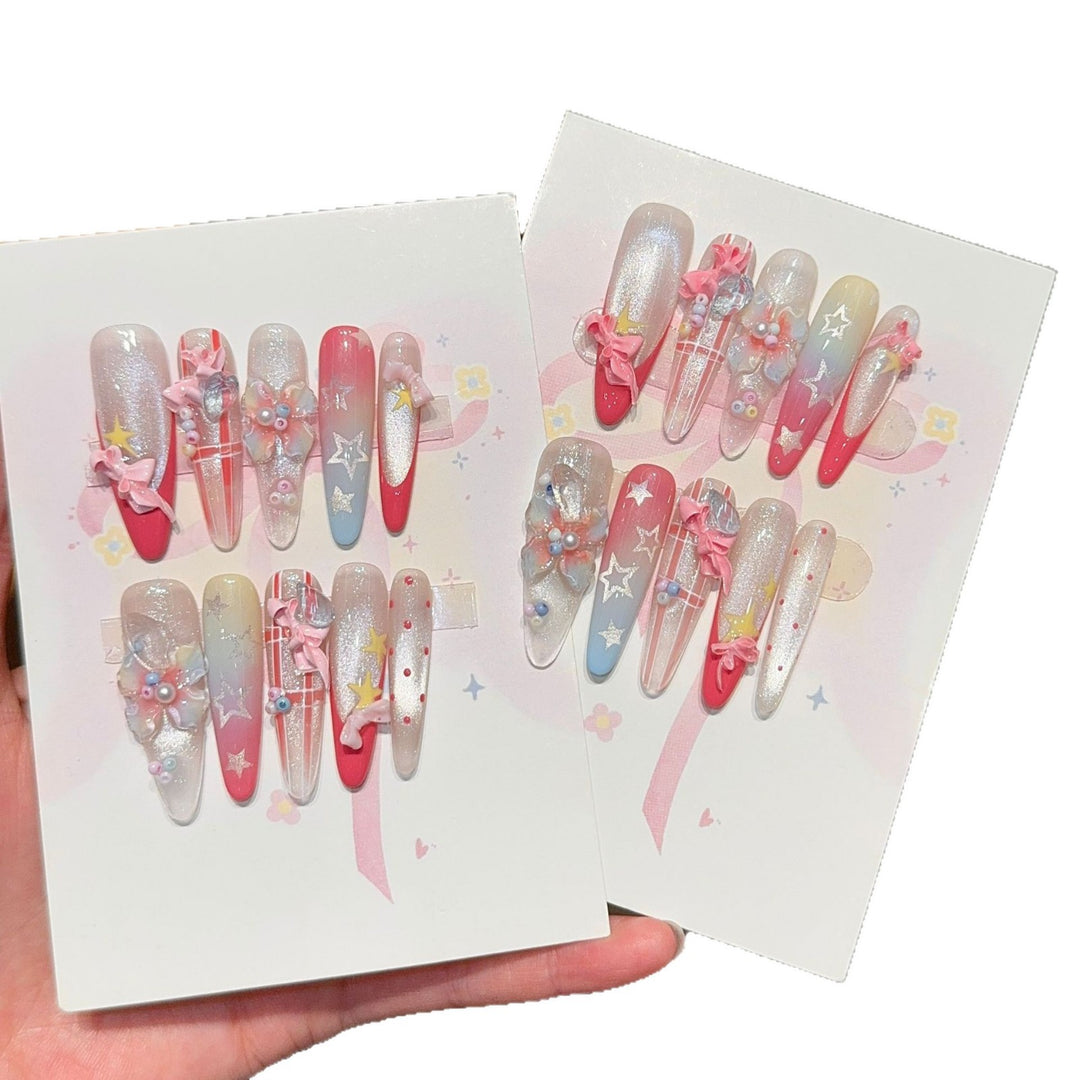 Künstliche Nagelspitzen mit Verspieltem Design Karnz