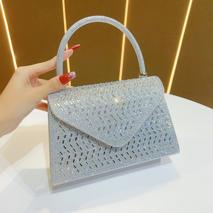 Rhinestone-beschichtete Abend-Handtasche