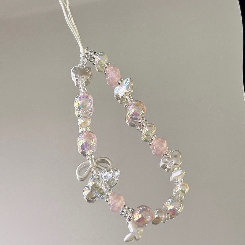 Elegante Perlen Charm Halskette Karnz