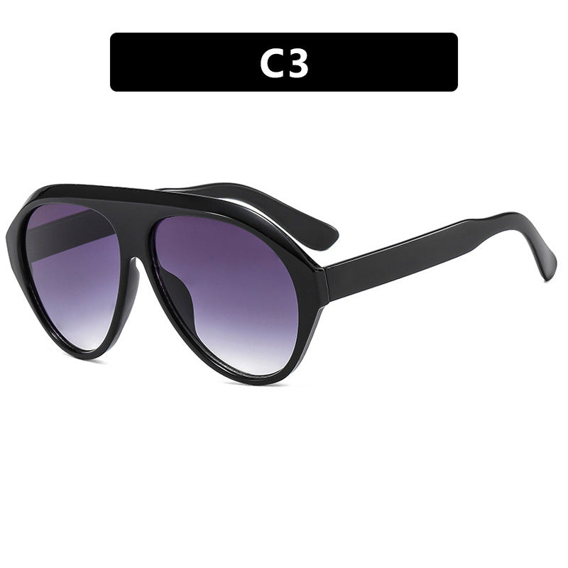 Damen sportliche Sonnenbrille mit innovativem Rahmen Karnz