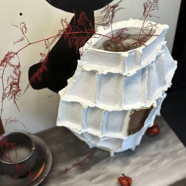 Künstlerische dekorative Bodenvase