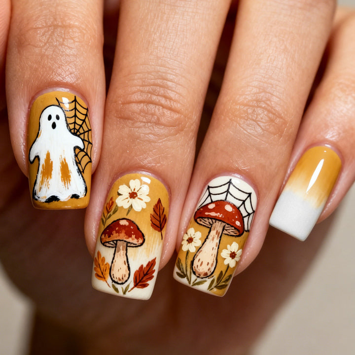 Kunstfingernägel Im Halloween-Motiv Karnz