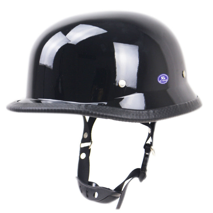 Klassischer Motorrad Touring Helm Karnz