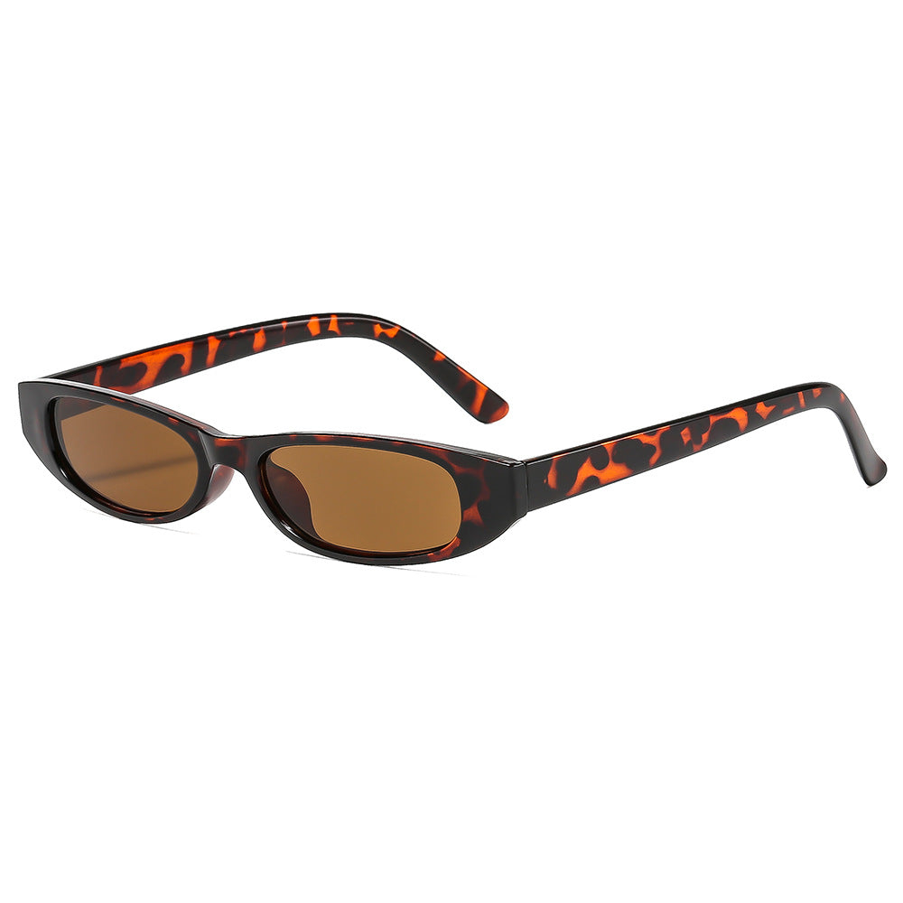Damen trendige Cat-Eye Sonnenbrille im minimalistischen Design Karnz