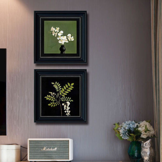 Elegante Eingebettete Botanische Wanddekoration