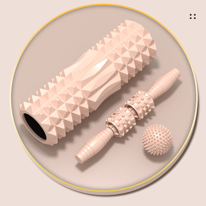 Massage-Set mit Multifunktionaler Rolle und Akupressurbällen Karnz