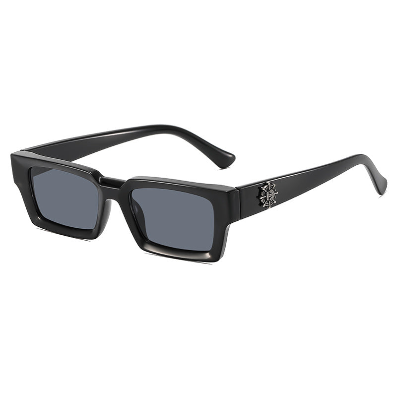 Modische Schildpattfassung Sonnenbrille Karnz
