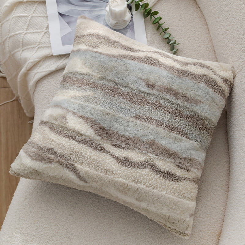 Kuschelkissen im Teddyfell-Stil Karnz