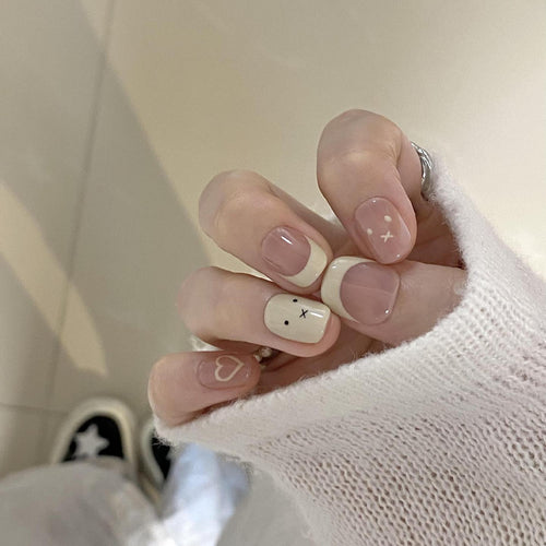 Kunstnagelset mit Kreativem Tier- und Herzdesign Karnz