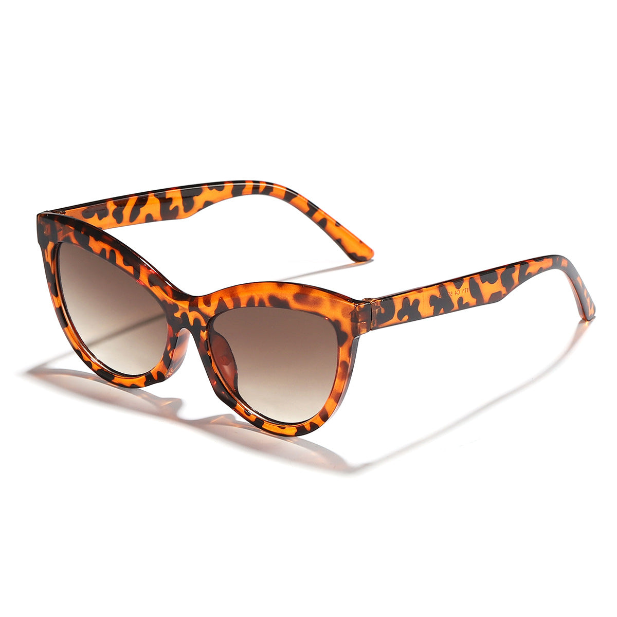 Damen trendige Schwarz-Weiß Sonnenbrille Karnz
