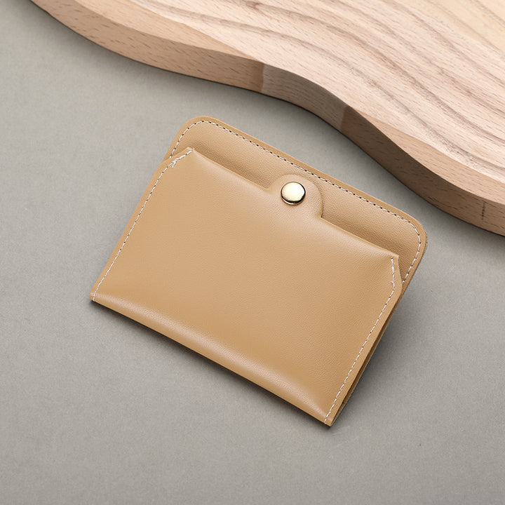 Minimalist Leder Kartenhalter