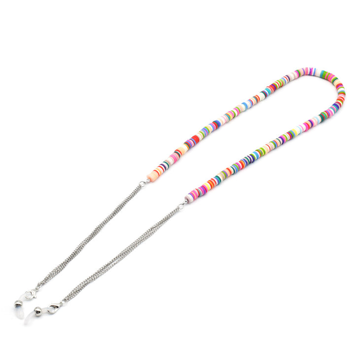 Bunte Perlen Brille Kette Karnz 1786692423