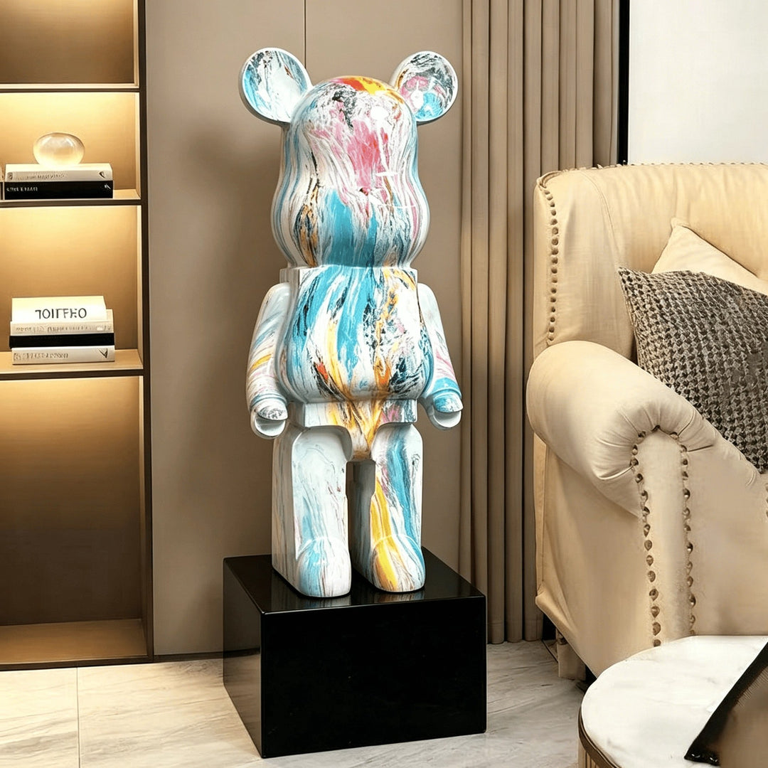 Künstlerische Bärenfigur für die Innenraum-Dekoration