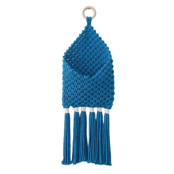 Dekorative Makramee Wandtasche Karnz