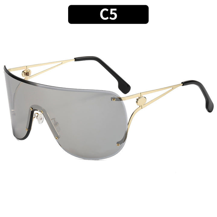 Oversized futuristische Schutzbrille