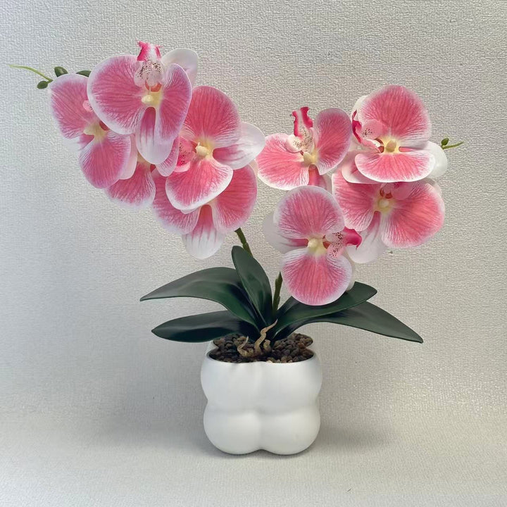 Künstliches Orchideenarrangement für die Wohnkultur und die Innenausstellung