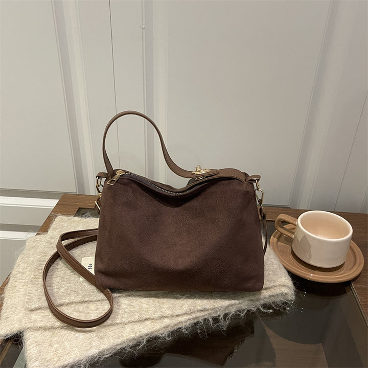 Wildleder Mini-Handtasche