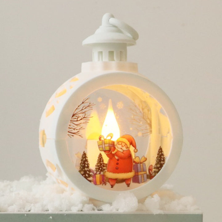 Weihnachtslaterne mit LED Beleuchtung