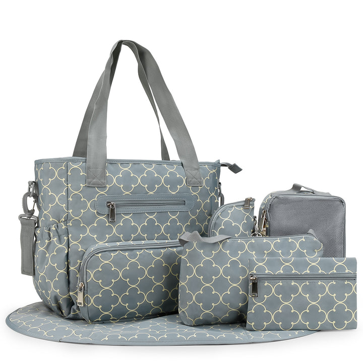 Stilvolle Wickeltasche-Set Karnz